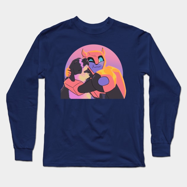 Hugs Long Sleeve T-Shirt by angelicneonanime